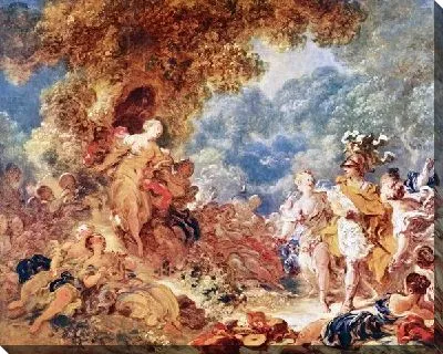 Картина Ринальдо в садах Армиды (Rinaldo in the gardens of Armida)