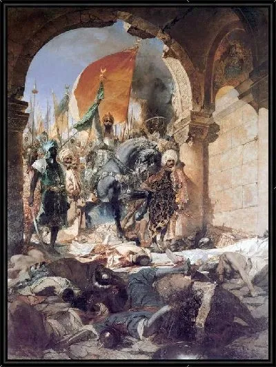 Картина Вступление Магомета II в Константинополь (The Entry of Mahomet II into Constantinople)