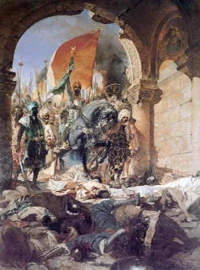 Картина Вступление Магомета II в Константинополь (The Entry of Mahomet II into Constantinople)