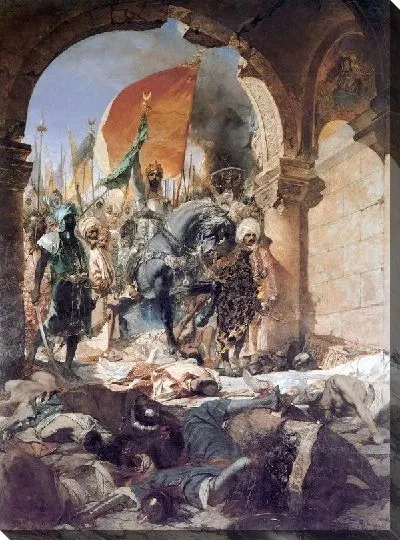 Картина Вступление Магомета II в Константинополь (The Entry of Mahomet II into Constantinople)