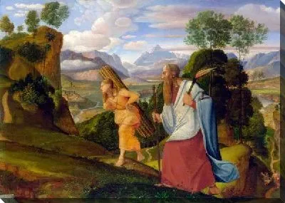 Картина Абрам и Исаак (Abraham and Isaac)