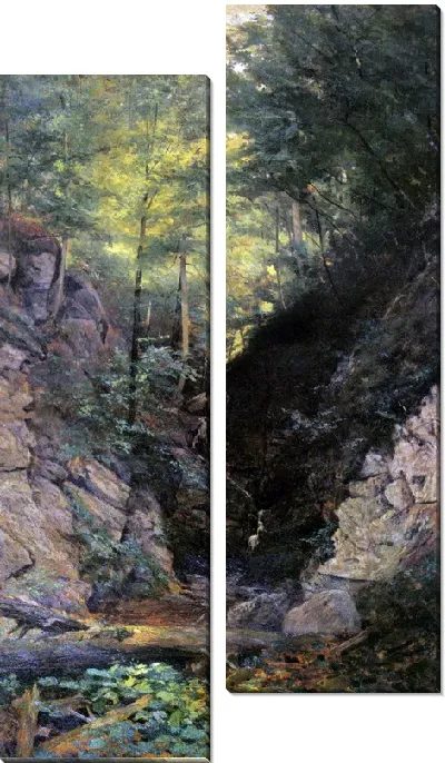 Картина Лесной интерьер (Wooded Interior)