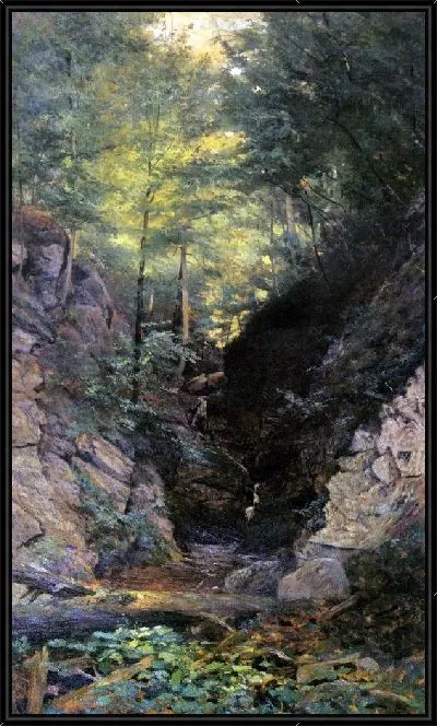 Картина Лесной интерьер (Wooded Interior)