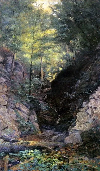 Картина Лесной интерьер (Wooded Interior)