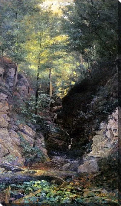 Картина Лесной интерьер (Wooded Interior)