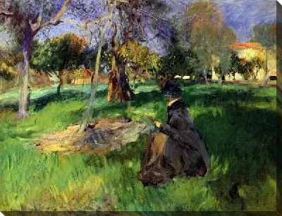 Картина В саду (In a Garden)