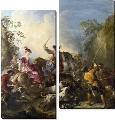 Картина Охота на кабана (The Boar Hunt)