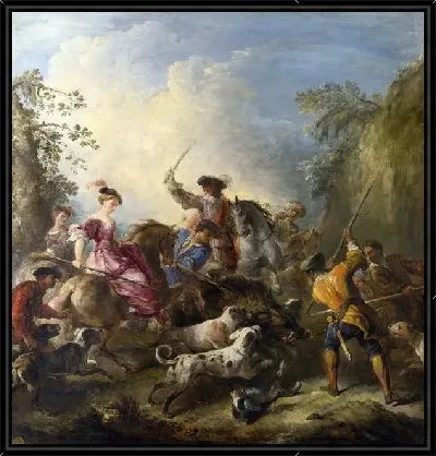 Картина Охота на кабана (The Boar Hunt)
