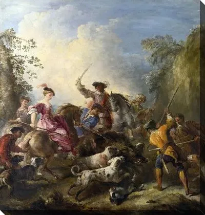 Картина Охота на кабана (The Boar Hunt)