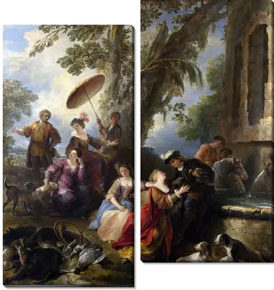 Картина Возвращение с охоты (The Return from the Hunt)