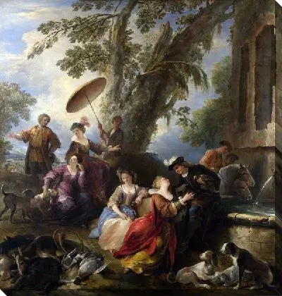 Картина Возвращение с охоты (The Return from the Hunt)