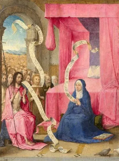 Картина Явление Христа деве (Christ appearing to the Virgin)