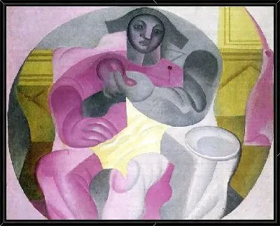 Сидящий Арлекин (Seated Harlequin)