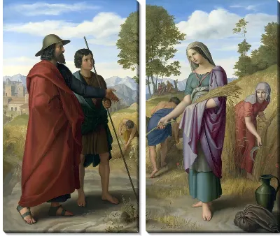 Картина Рут в поле (Ruth in Boaz's Field)