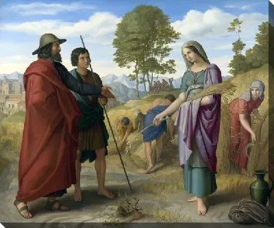 Картина Рут в поле (Ruth in Boaz's Field)
