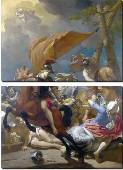 Модульная картина Обращение Святого Павла (The Conversion of Saint Paul)
