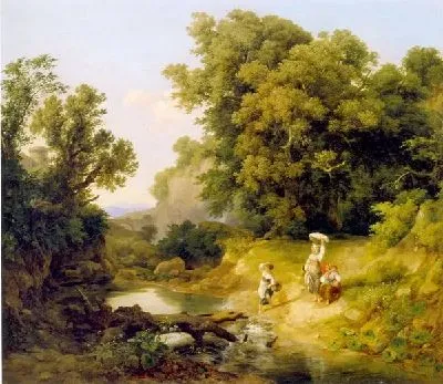 Картина Идеальный пейзаж (Ideal Landscape)