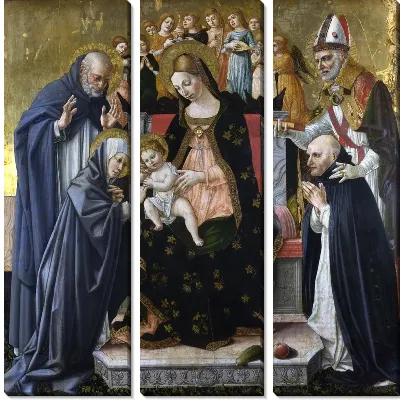 Картина Святая Екатерина из Сиены (he Marriage of Saint Catherine of Siena)