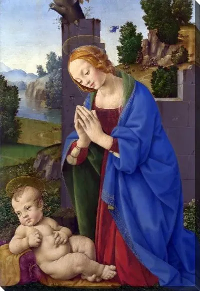 Картина Мадонна с младенцем (Madonna and Child)