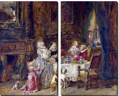 Картина День рождения дедушки (Grandfather's Birthday)