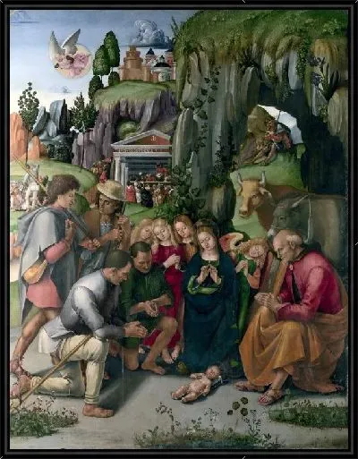 Картина Поклонение пастухов (The Adoration of the Shepherds)