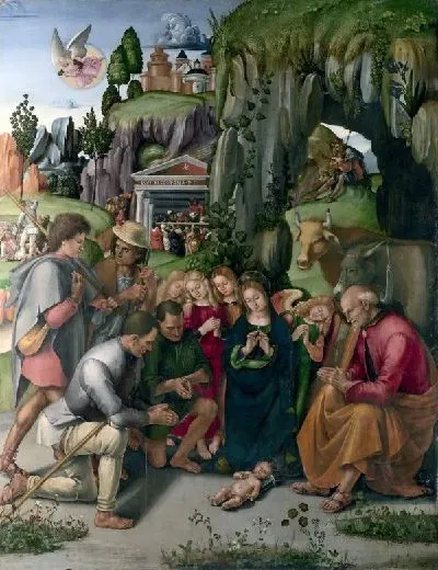 Картина Поклонение пастухов (The Adoration of the Shepherds)