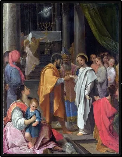 Картина Брак Девы (The Marriage of the Virgin)