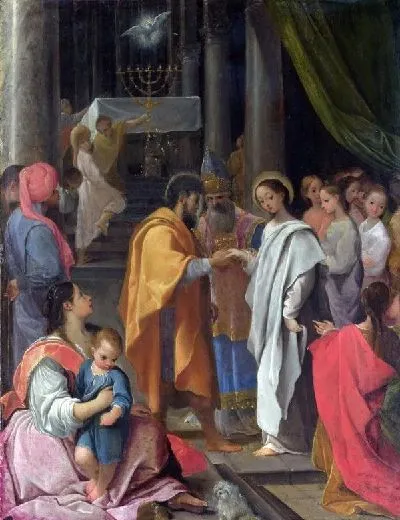 Картина Брак Девы (The Marriage of the Virgin)