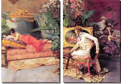 Модель художника (The Artist's Model)