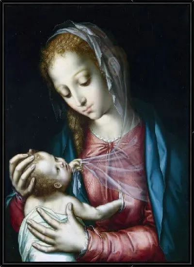 Картина Мадонна с младенцем (Madonna and Child)