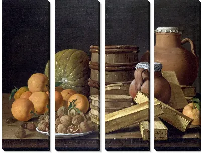 Натюрморт с апельсинами и грецкими орехами (Still Life with Oranges and Walnuts)