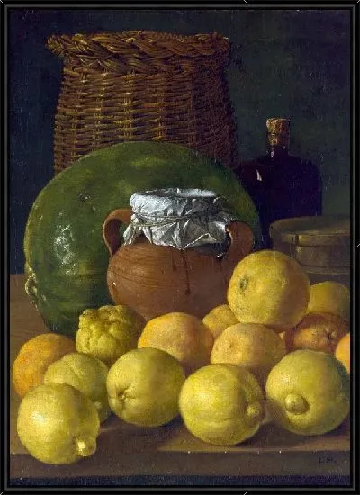 Картина Натюрморт с лимонами и апельсинами (Still Life with Lemons and Oranges)