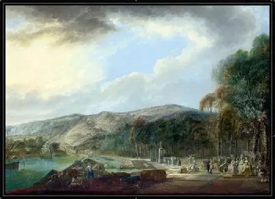 Картина Эль-Ареналь в Бильбао (View of El Arenal de Bilbao)