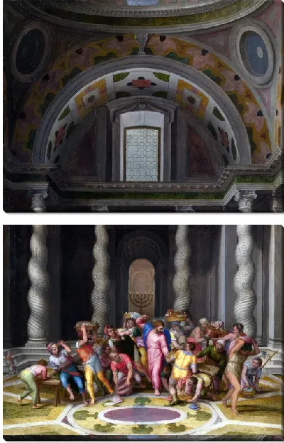 Картина Очищение храма (The Purification of the Temple)