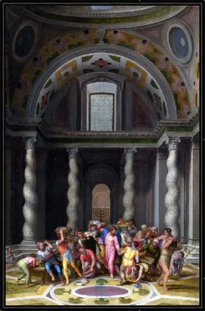 Картина Очищение храма (The Purification of the Temple)
