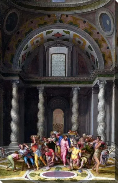 Картина Очищение храма (The Purification of the Temple)