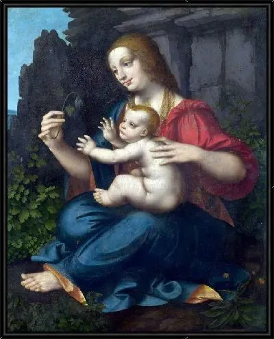 Картина Мадонна с младенцем (Madonna and Child)