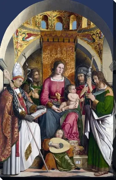 Картина Мадонна с младенцем (Madonna and Child)