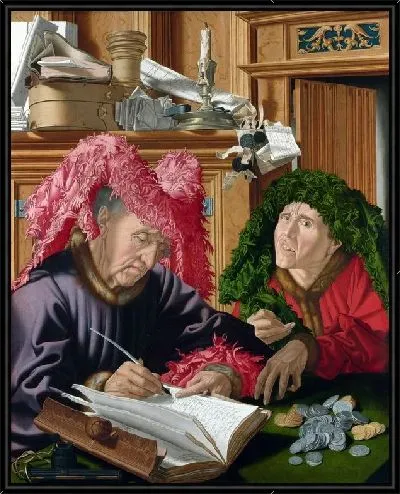 Картина Сборщики налогов (Two Tax Gatherers)