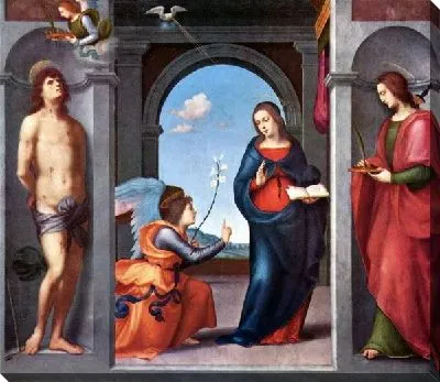 Картина Благовещение Марии (Annunciation)