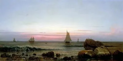 Картина Плавание у берегов (Sailing off the Coast)