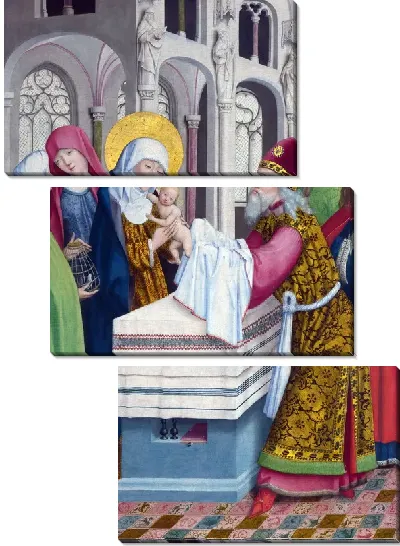 Модульная картина Введение во храм (The Presentation in the Temple)