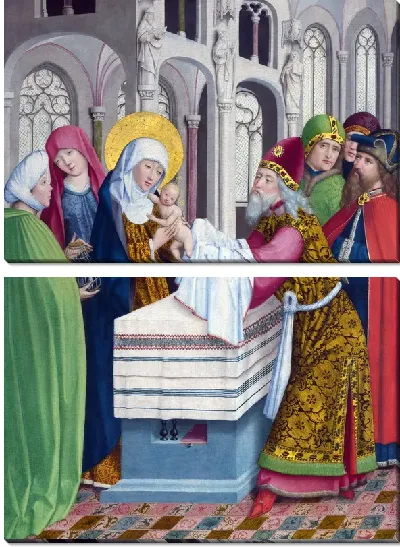 Модульная картина Введение во храм (The Presentation in the Temple)