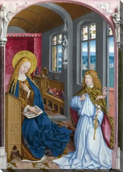 Картина маслом Благовещение (The Annunciation)