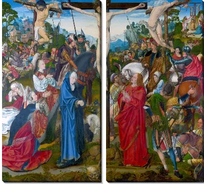 Модульная картина Распятие (The Crucifixion)