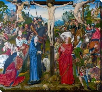 Картина маслом Распятие (The Crucifixion)
