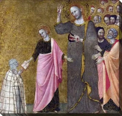 Картина маслом Видение блаженной Клэр (Vision of the Blessed Clare of Rimini)