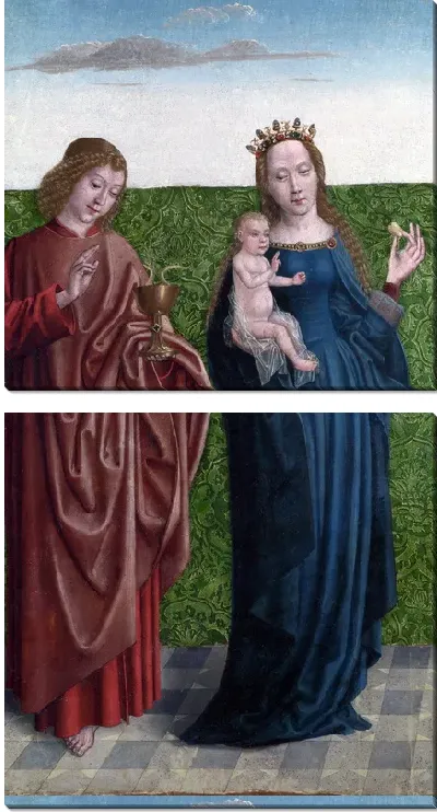 Модульная картина Святые Петр и Дороти (Saints Peter and Dorothy (1))