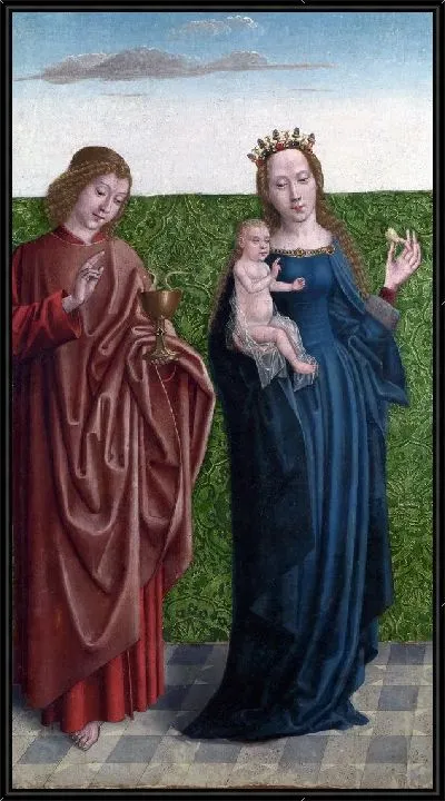 Картина Святые Петр и Дороти (Saints Peter and Dorothy (1))
