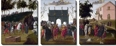 Модульная картина История Гризельды. Свадьба ( The Story of Griselda, Part I — Marriage)